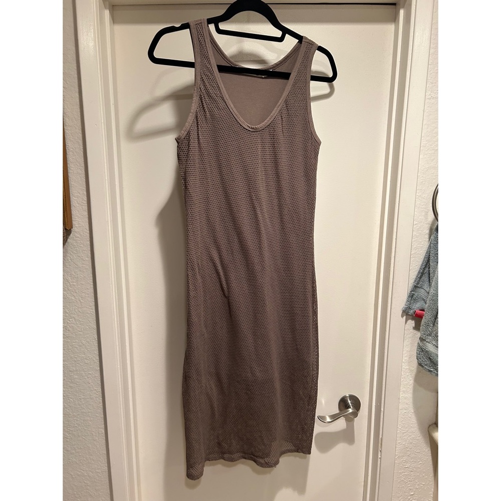 Netted Tank Top Dress